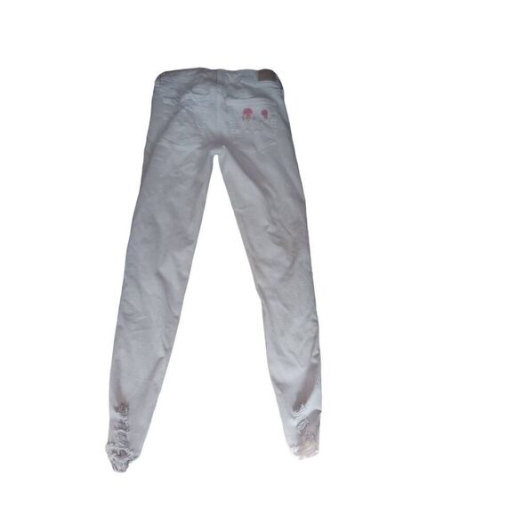 American eagle outfitters Women's distressed mushroom embroidery tan 6 - Picture 2 of 4